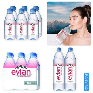 เอเวียง evian น้ำแร่ น้ำแร่ธรรมชาติ 3 ขนาด