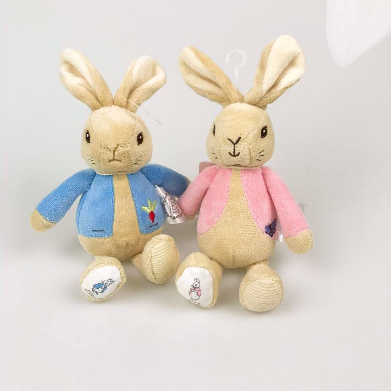 BBTOYSTH Peter Rabbitตุ๊กตากระต่าย ตุ๊กตาแขวน ตุ๊กตาห้อย  สีฟ้า-ชมพู ขนาด 21 cm  (ลิขสิทธิ์แท้จากประเทศอังกฤษ)