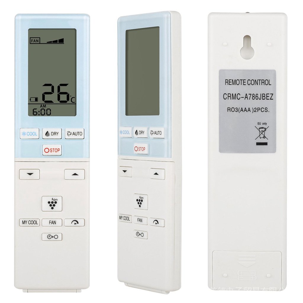 FOR ใหม่ รีโมตคอนโทรลเครื่องปรับอากาศ สําหรับ sharp CRMC-A786JBEZ