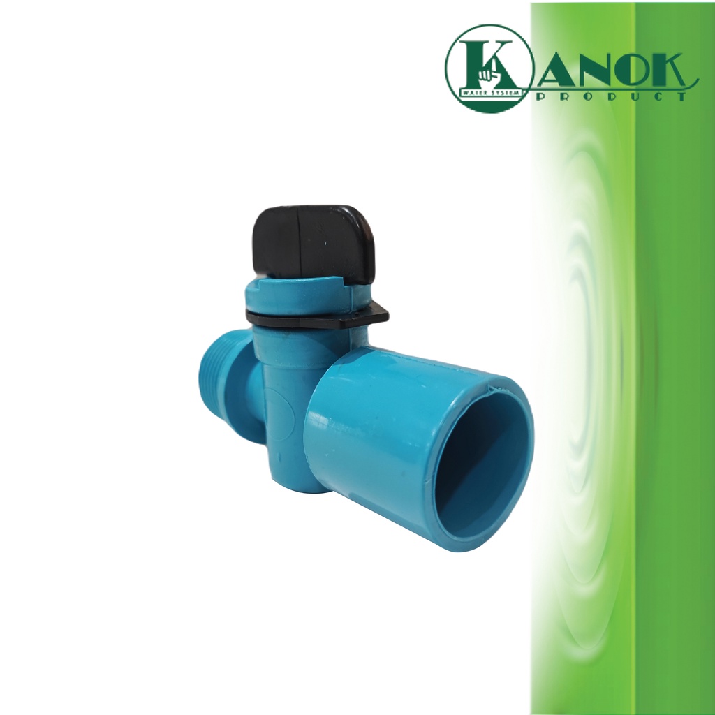 ไชโย วาล์วเกษตรทานตะวันสวมท่อ PVC-เกลียวนอก ขนาด 1/2 นิ้ว - 3/4 นิ้ว แพ็คละ 2 ตัว - รูปที่ 2