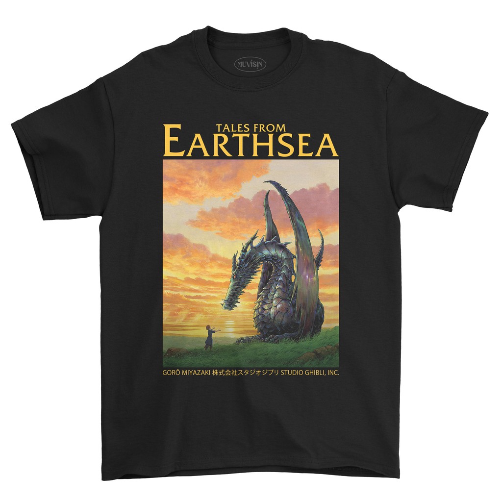 (EXO) นิทานจาก EARTHSEA 01 TSHIRT ANIME STUDIO GHIBLI