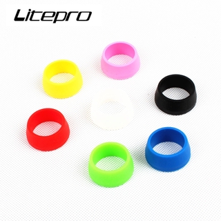 Litepro ผ้าคลุมหลักอานจักรยาน ซิลิโคน กันน้ํา ป้องกันจักรยานเสือภูเขา แหวนยาง