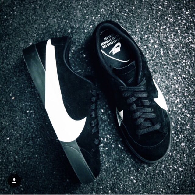 รองเท้ามือสอง Nike blazer city low lx 2018 (black&amp;white)