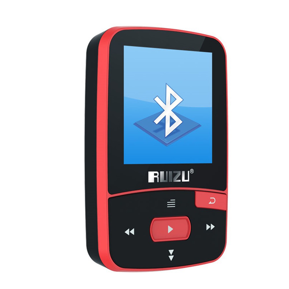 RUIZU X50 เครื่องเล่น MP3 8GB ขนาดเล็ก มีบลูทูธ รองรับการ์ด TF สำหรับพกพา