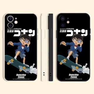 Conan Edogawa เคสไอโฟน 13 pro 8พลัส cartoon เคส iPhone 12 13 pro max Xr Xs X max 7 8 plus se2020 case นิ่ม