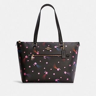 กระเป๋าสะพาย GALLERY TOTE WITH DISCO STAR PRINT