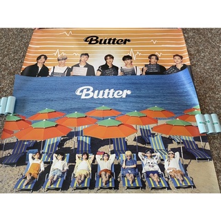 🌟 BTS - Poster Album Butter. (Set.) 🌟 ✨ สินค้าพร้อมส่ง ✨