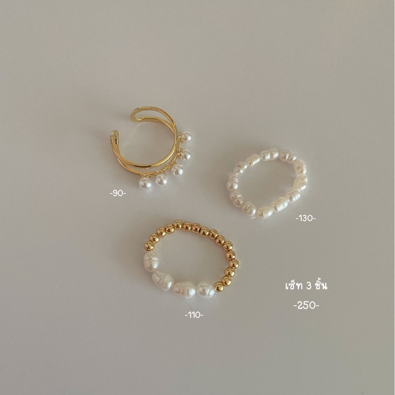 shellandgold - แหวนมุกน้ำจืดแท้