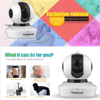 VStarcam C7823 HD Mini WIFI IP Camera กล้องวงจรปิดแท้ (สีขาว)