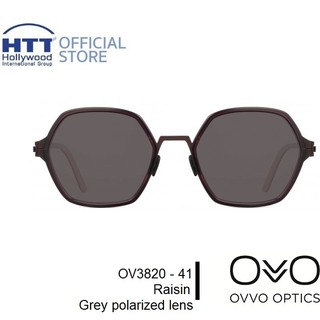 OVVO แว่นตากันแดด OVVO 3820-41 กรอบแว่นไทเทเนียม เลนส์ Polarized Zeiss เบา ทนทาน ไม่ก่อให้เกิดอาการแพ้ Handmade in EU