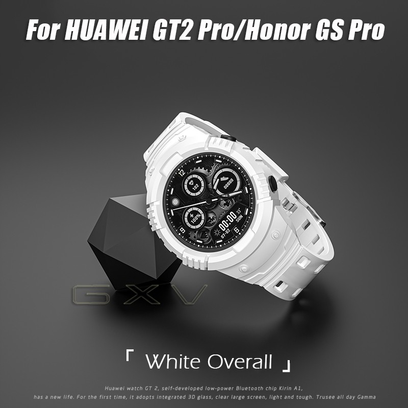 GS สายนาฬิกาข้อมือซิลิโคนสําหรับ Huawei Gt2 Pro