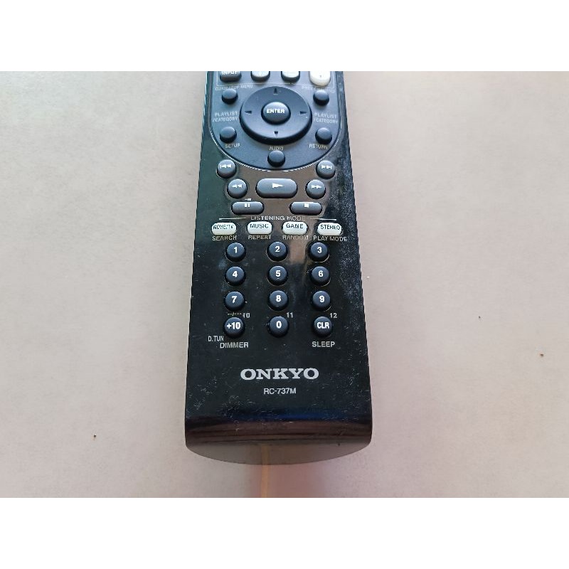 ONKYO RC-737M REMOTE รีโมทเครื่องเสียง Onkyo รีโมทรีซีฟเวอร์ Onkyo รัโมท Receiver Onkyo รีโมทเครื่อง