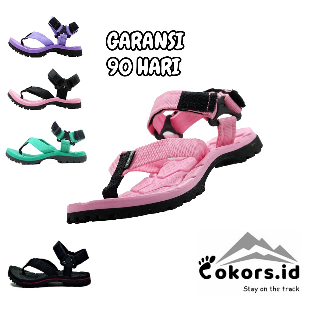 Cokors.id รองเท้าแตะภูเขาของผู้หญิง Original Outdoor Hiking Everest Mount CG Not Eiger