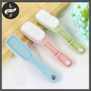 แปรงขัดรองเท้า ขัดทั้งเท้า- ด้ามจับเรียบ จับถือได้สะดวก #C-0018
