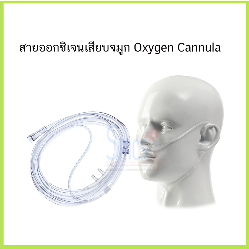 สายออกซิเจนแคนนูล่า/สายออกซิเจนเสียบจมูก Nasal Oxygen Cannula (MB,Westmed,MFLab)