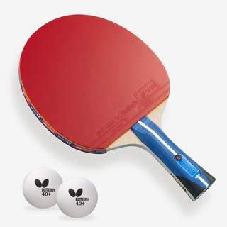 ไม้ปิงปองติดยาง ยี่ห้อ BUTTERFLY รุ่น HARIMOTO 2000 แถมลูกปิ…