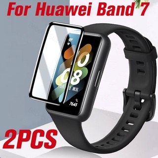 ฟิล์มนิ่ม 3D สําหรับ Huawei Band 7 ฟิล์มป้องกันโค้ง สําหรับ Hauwei Honor Huawey Band 6 Pro สายรัดข้อมือแบบสมาร์ท ไม่ใช่กระจก