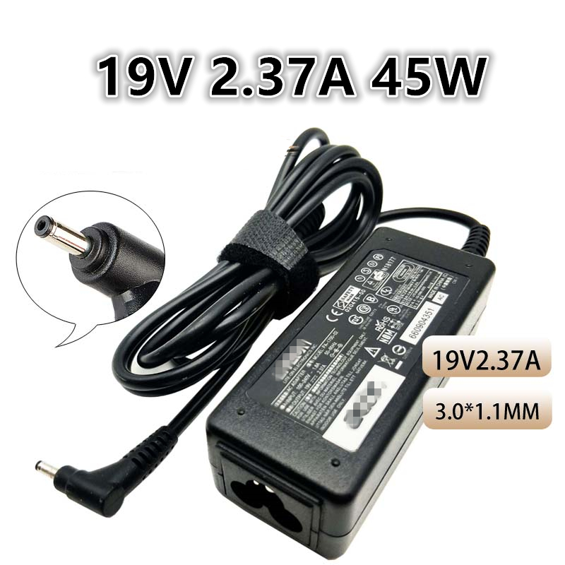19V 2.37A 45W แล็ปท็อปอะแดปเตอร์ชาร์จไฟสําหรับ Acer Spin 1 SP111-32N 3 SP314-51 Swift 1 SF113-31 SF1