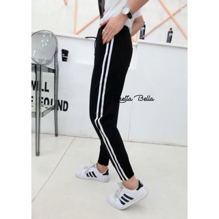 (hot) JOGGER PANTS ผ้ายืดใส่สบาย ผ้าเนื้อดี ทรงสปอต สไตล์เกาหลี แนวๆ ใส่แบบชิค