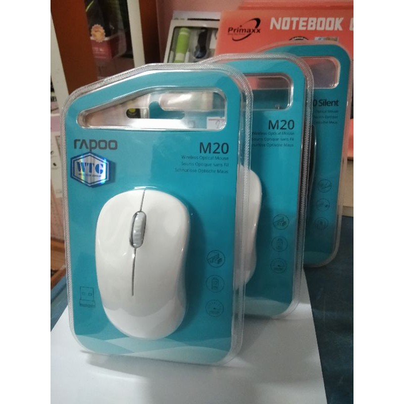 RAPOO M20 เมาส์ไร้สาย สวย