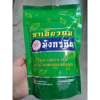 มังกรบิน ชาเขียวนม ขนาด 200 กรัม