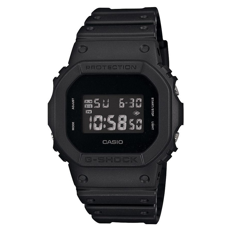 Casio G-Shock นาฬิกาข้อมือผู้ชาย สายเรซิ่น รุ่น DW-5600BB,DW-5600BB-1 - สีดำ