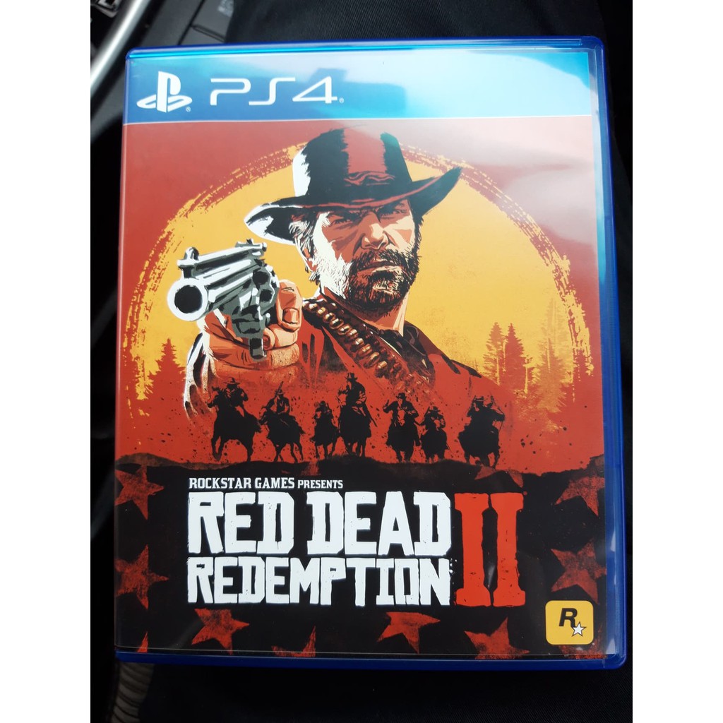 แผ่นแท้ Ps4 RED DEAD 2 REDEMPTION ปลายทางได้ มือ2 สภาพสะสม