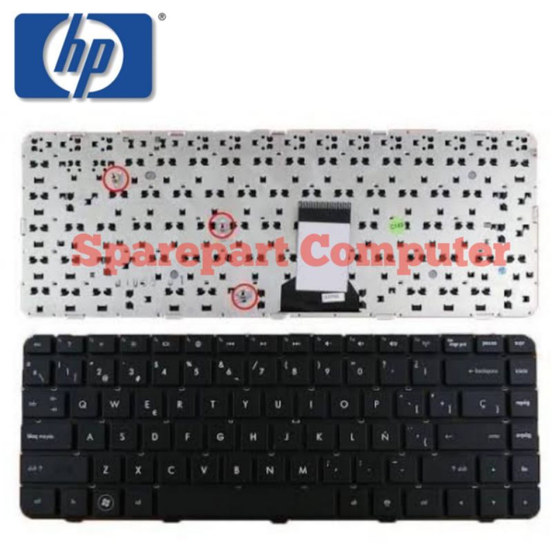 HP Pavilion DM4-1000 แป้นพิมพ์แล็ปท็อป DM4-1100 DM4-2000 DM4-2100 DV5-2000