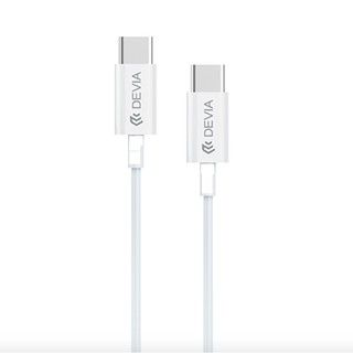 DEVIA  ​Smart PD Cable for Type-C ความยาว 1M - White