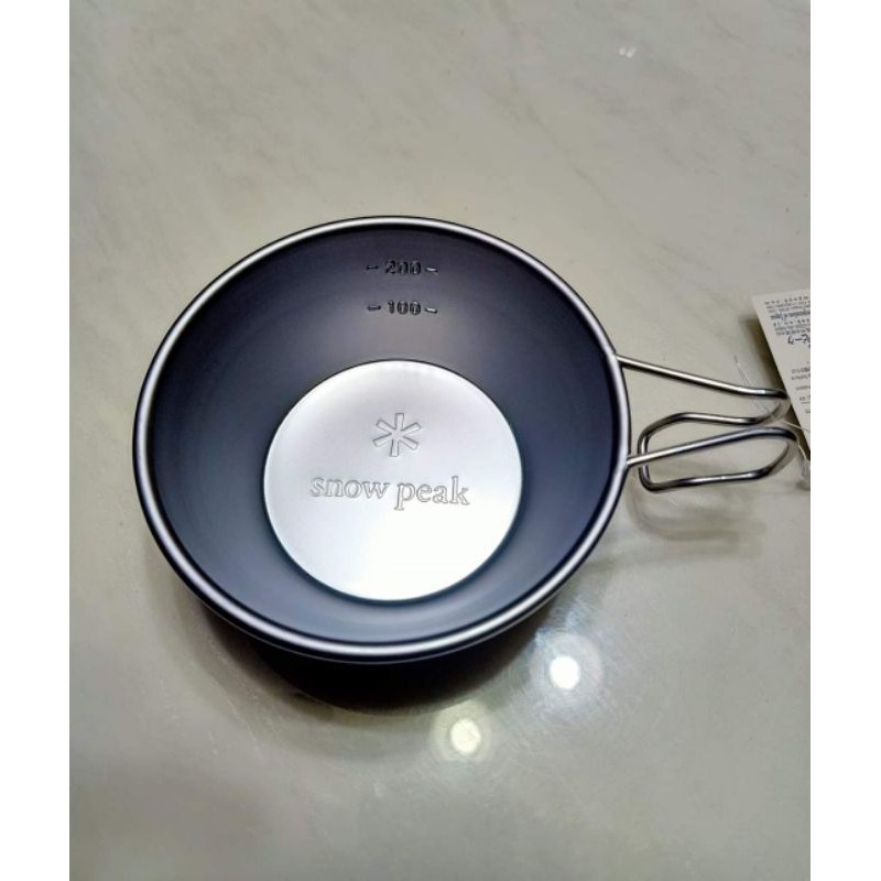 ❄️ Snowpeak Stainless Backpacker's Cup  SKU :E103