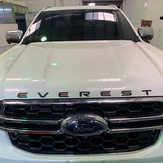 โลโก้ตัวอักษรฝากระโปรงหน้า FORD EVEREST 2022