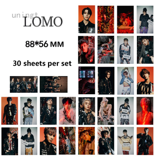 สมุดเก็บบัตรพิมพ์ลาย kpop wayv lomo 30 ชิ้น