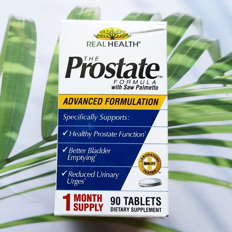 อาหารเสริม ผู้ชาย ต่อมลูกหมาก The Prostate Formula with Saw Palmetto, Advanced Formulation 90 Tablet