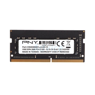 RAM DDR4(2666, NB) 8GB PNY แรม ประกัน LT.