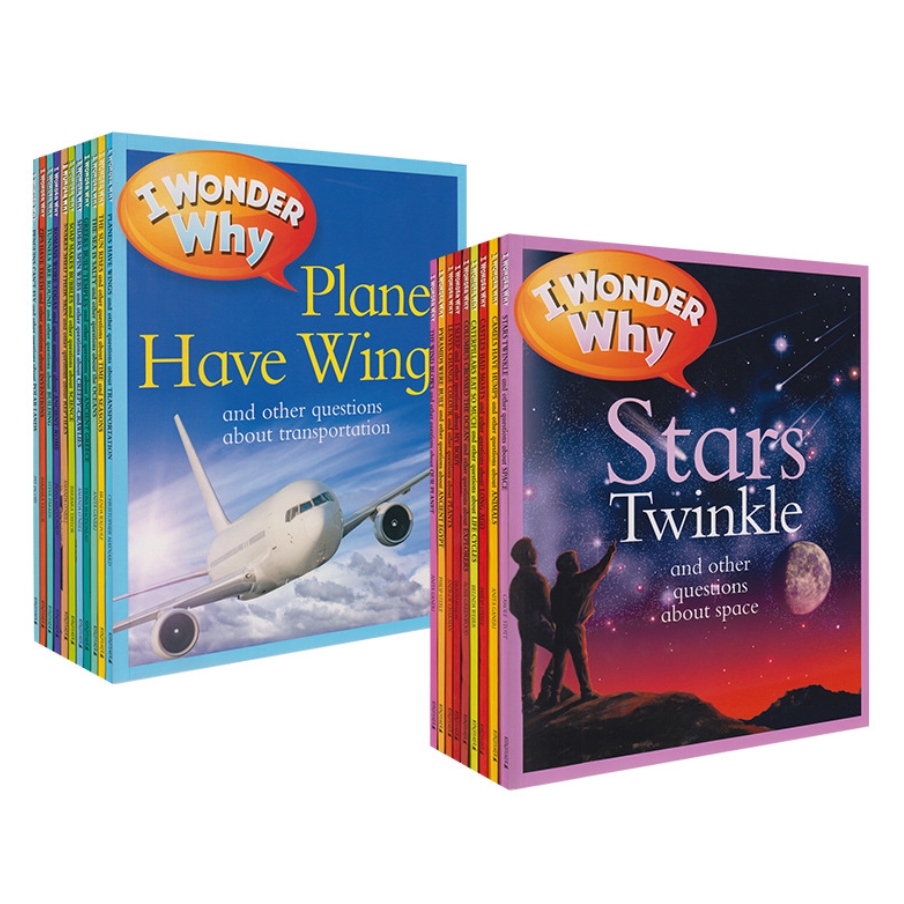 🔥🔥พร้อมส่ง!! ชุด 25 เล่มใหญ่ "I Wonder Why" 🔥🔥