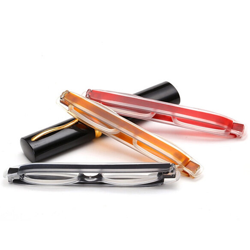 แว่นตาอ่านหนังสือ TR90 พับได้ หมุนได้ 360 องศา ป้องกันแสงสีฟ้า แบบพกพา สําหรับทุกเพศ - รูปที่ 6