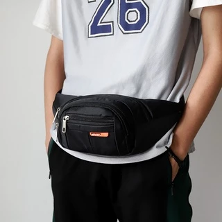 กระเป๋าสไตล์สปอร์ต รุ่น N9218 คาดอก คาดเอว สะพายข้าง ไนล่อนกันน้ำ Sport Bag(6 สี ดำ,กรมท่า,น้ำเงิน,ม่วง,ชมพู,เขียวนีออน)