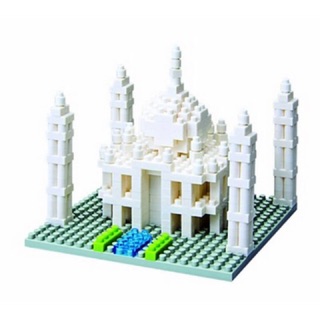 แท้ 100% จากญี่ปุ่น Nano Block Kawada นาโน บล็อค ทัชมาฮาล NB-008 India Taj Mahal