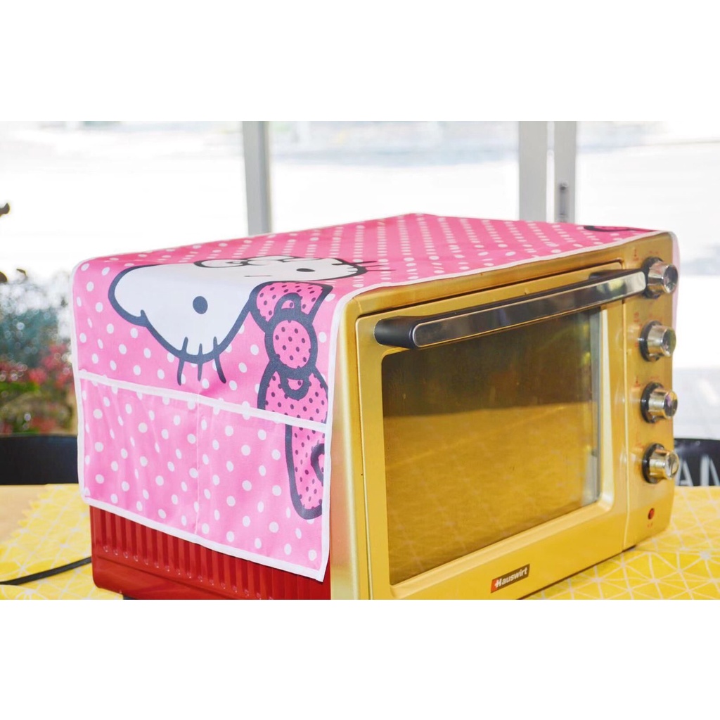 Seasonshop ผ้าคลุม ไมโครเวฟ กันฝุ่น ขนาด 35 x 100 ซม. โดราเอม่อน ลายการ์ตูน น่ารัก พร้อมช่องใส่ของ - รูปที่ 4