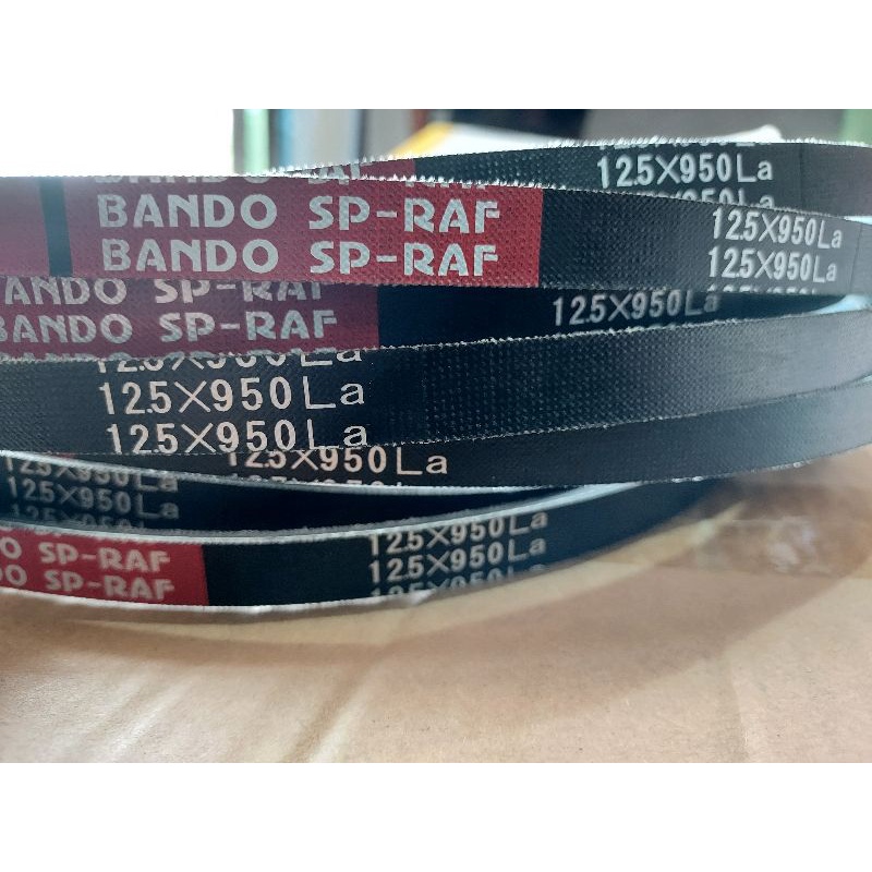 สายพาน.#12.5×950.ร่องเรียบ.BANDO.แท้ สามารถใส่ทดแทนหรือ ดัดแปลง รถได้หลาหหลายรุ่น