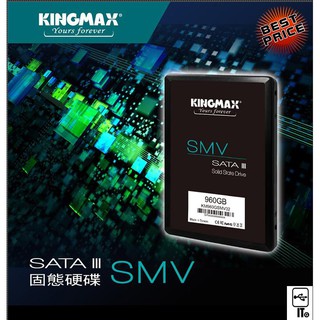 960 GB SSD SATA Kingmax SMV32 (KM960GSMV32) ฮาร์ดดิสก์ Internal Solid State Drive ประกัน 3Y