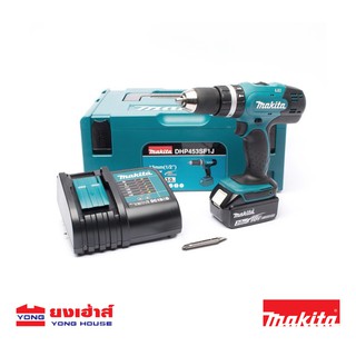 MAKITA สว่านกระแทก ไร้สาย DHP453SF1J 18V. สว่านแบตเตอรี่ สว่านไร้สาย   ของแท้ 100% B 88381883443