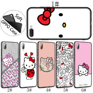 เคสโทรศัพท์พิมพ์ลาย hello kitty a 39 a 57 a 83 a 59 f 1s a 1 r 9 r 11 s f 1 plus สีดํา