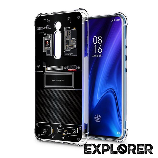 เคส สำหรับ Xiaomi Mi 9T / Redmi K20 / Pro [Explorer Series] 3D Anti-Shock Protection TPU Case