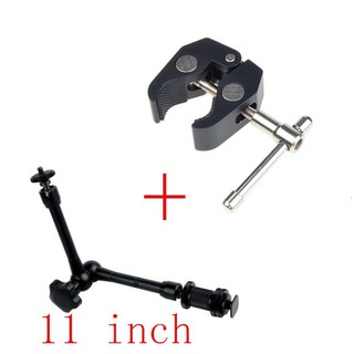 แขนยึดกล้องอัฉริยะ ยาว 11 นิ้ว Magic Arm + Super Clamp Clip for Camera DSLR CT01+CT03