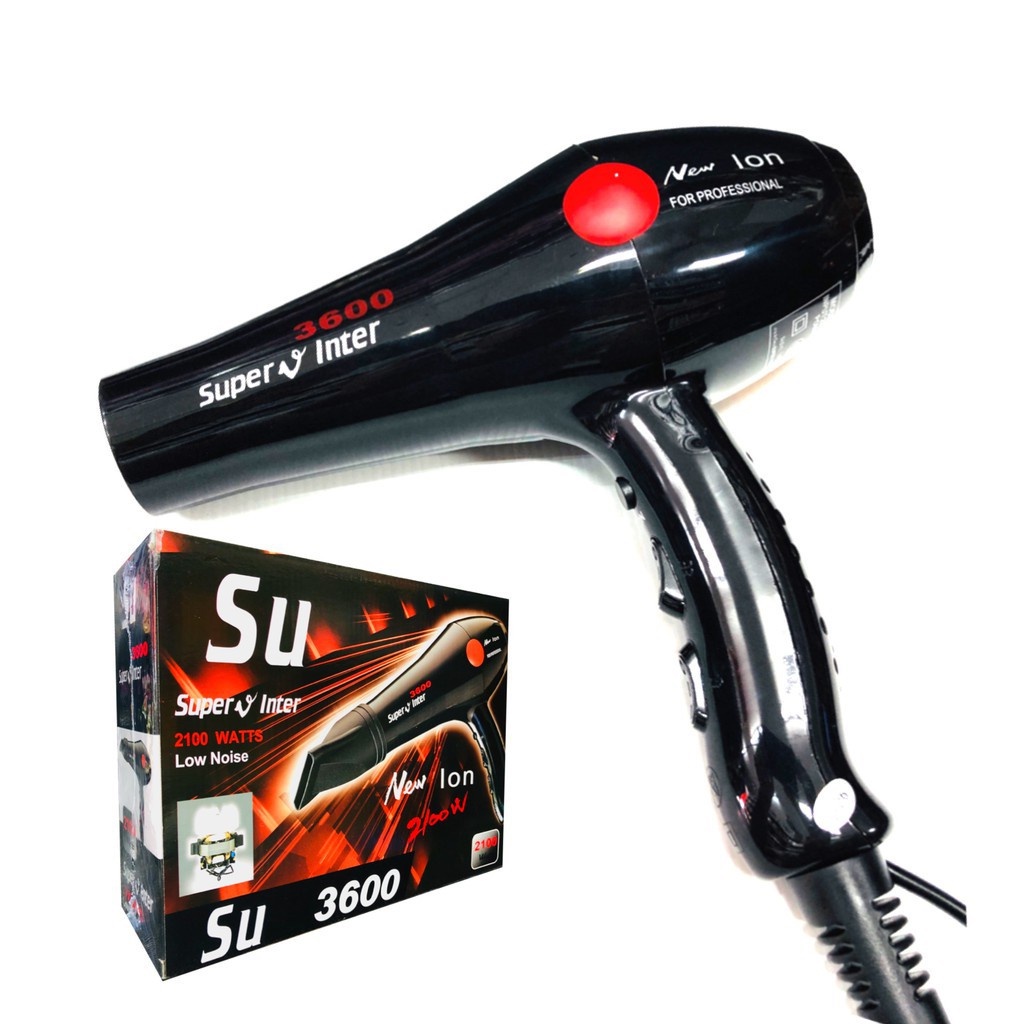 Super v inter professional ไดร์เป่าผม SU 3600 (15064)