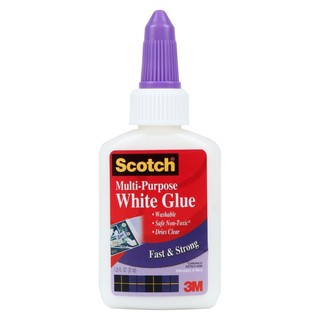 MULTI-PURPOSE LATEX GLUE SCOTCH 37ML WHITE กาวลาเท็กซ์ทั่วไป SCOTCH 37 มล. สีขาว กาวลาเท็กซ์ กาว เครื่องมือช่างและฮาร์ดแ