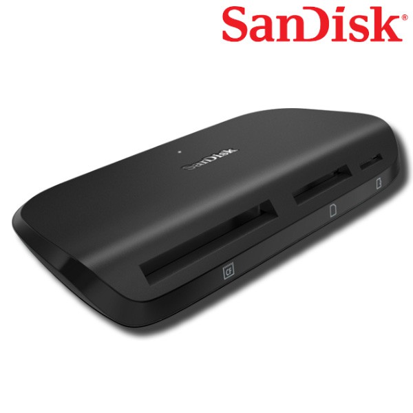SanDisk ImageMate® PRO USB-C Card Reader (SDDR-A631-GNGNN) ตัวอ่านการ์ดรีดเดอร์ 3ช่อง MicroSD, SDCard, CF Card Synnex ราคา ถูกที่สุด ดีลบีเคเค แกลเลอรีภาพที่ 4