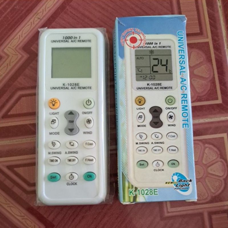 รีโมทแอร์ k-1028E(1000 in 1)