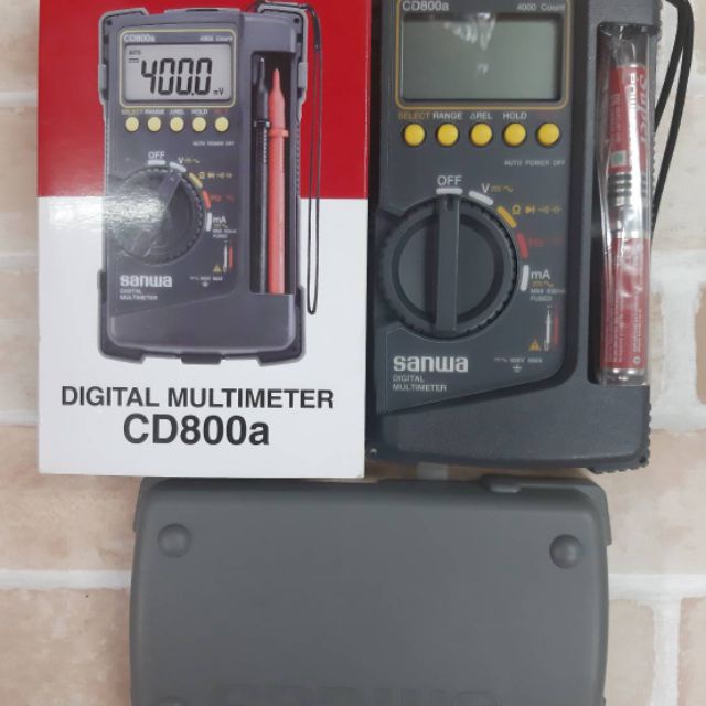 SANWA ดิจิตอลมัลติมิเตอร์ (Digital Multimeters) รุ่น CD800a